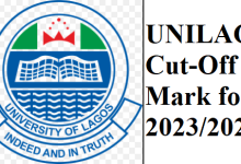 UNILAG Cut-Off Mark